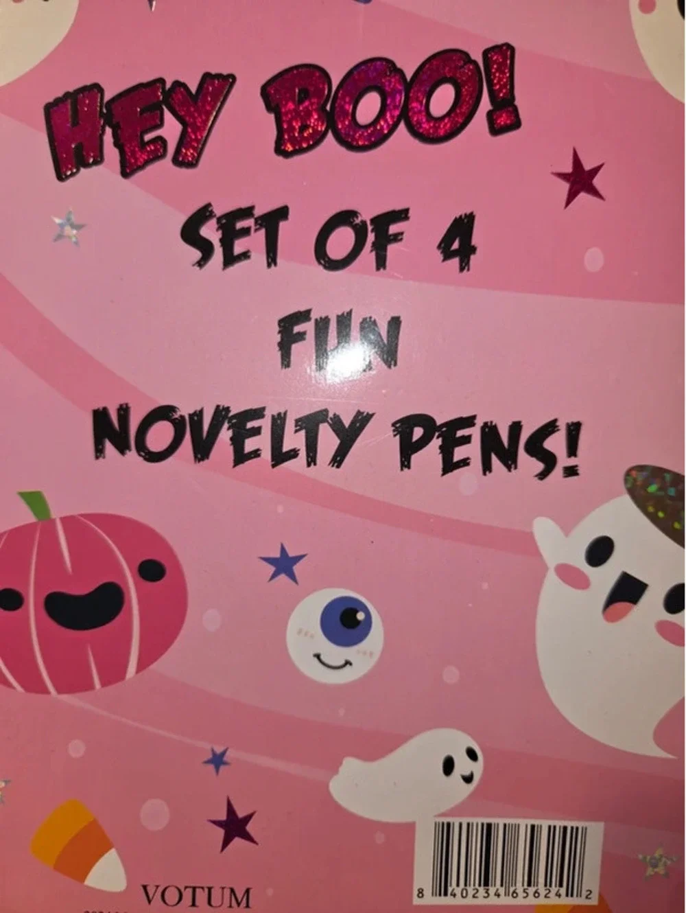 Hey boo ghost pens trick or trade